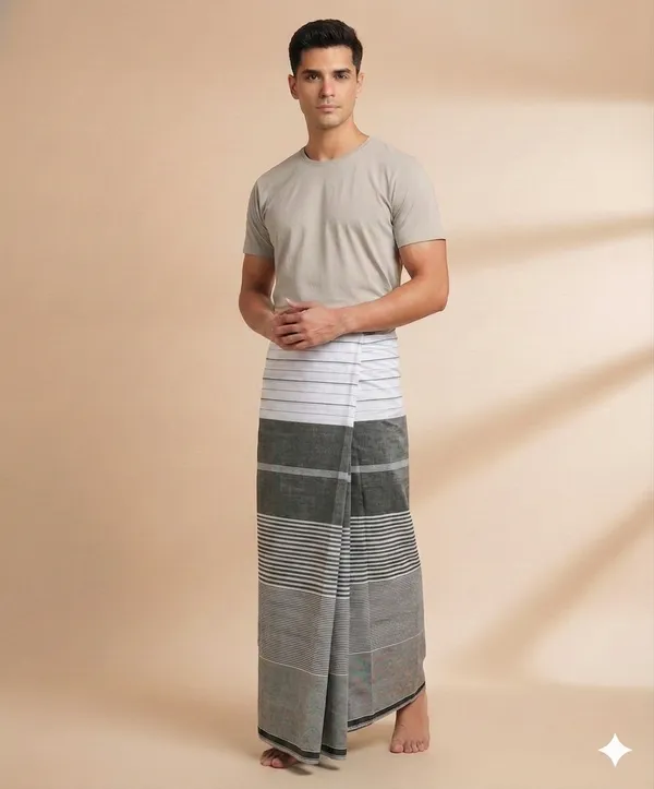 100%_cotton_katari_stripes_lungi_for_men_2.10_,_2.25_and_2.60_meter