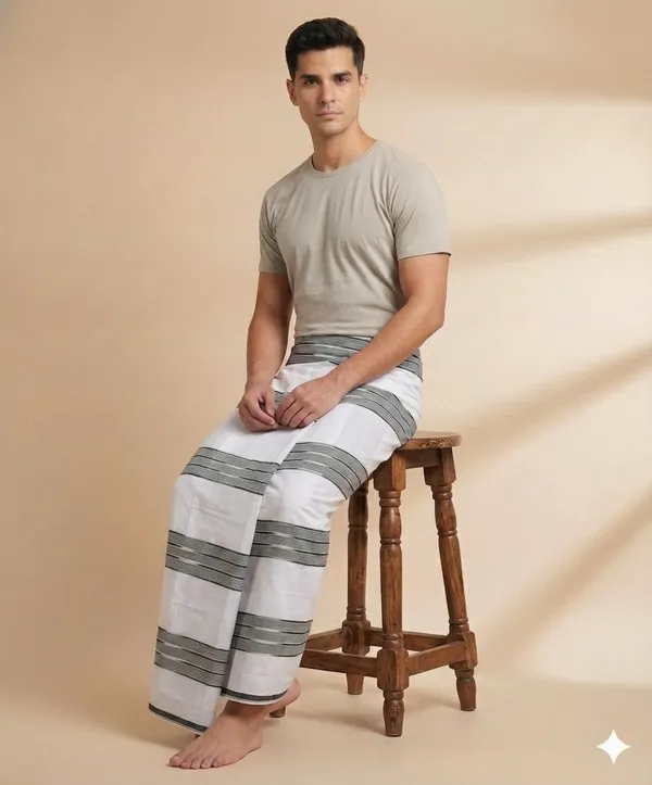 100%_cotton_katari_stripes_lungi_for_men_2.10_,_2.25_and_2.60_meter