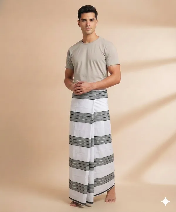 100%_cotton_katari_stripes_lungi_for_men_2.10_,_2.25_and_2.60_meter