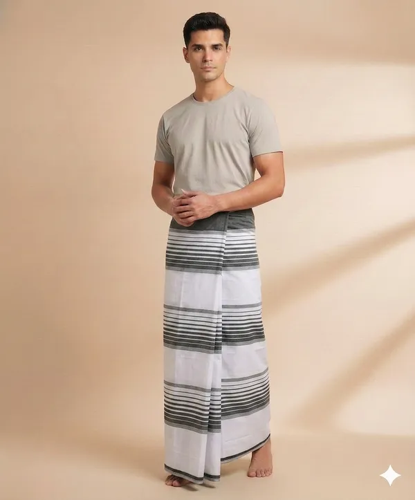 100%_cotton_katari_stripes_lungi_for_men_2.25_and_2.60_meter
