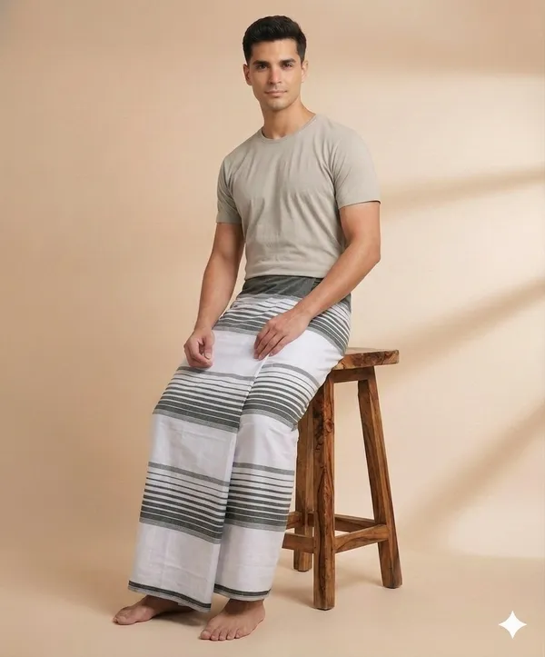 100%_cotton_katari_stripes_lungi_for_men_2.25_and_2.60_meter
