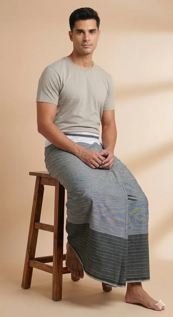 100%_cotton_katari_stripes_lungi_for_men_2.25_meter