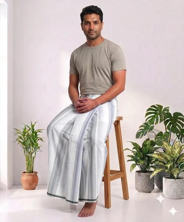 100%_cotton_milk_white_design_lungi_