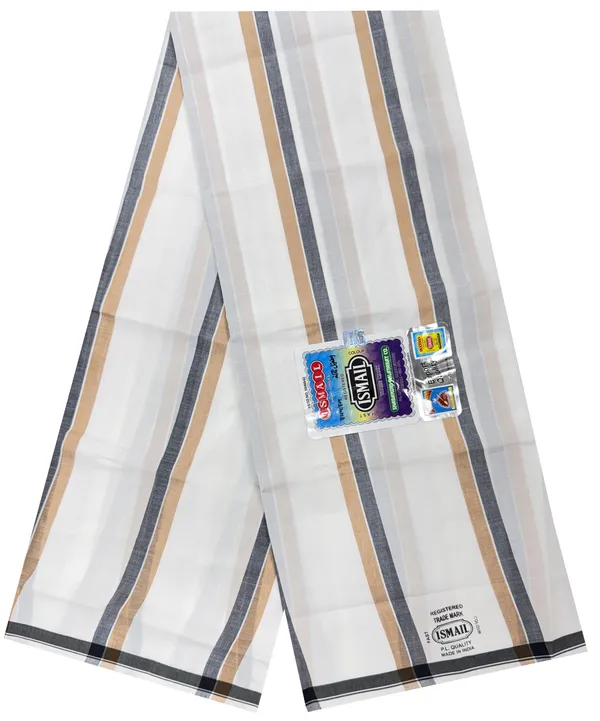 100%_cotton_milk_white_design_lungi_