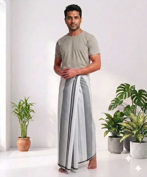 100%_cotton_milk_white_design_lungi_