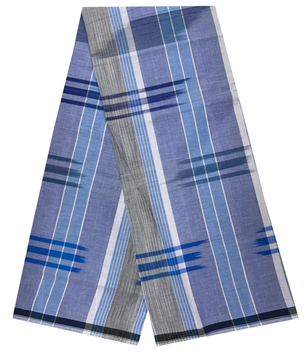 100%_cotton_silver_katari_lungi_for_men_