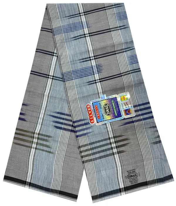 100%_cotton_silver_katari_lungi_for_men_