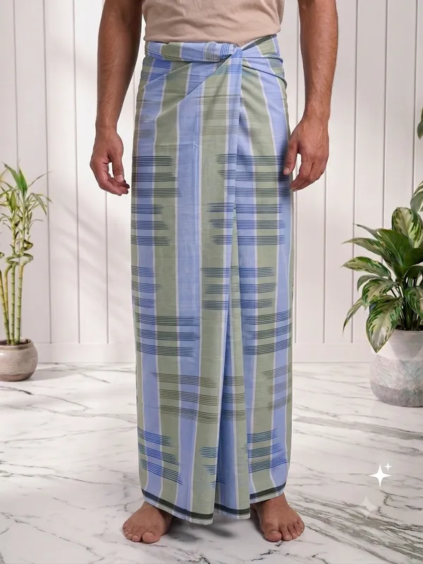 100%_pure_cotton_100X100_lungi_for_men_(2.15_meter)