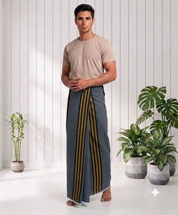 100%_pure_cotton_horizontal_lines_lungi_for_men_2.10_meter