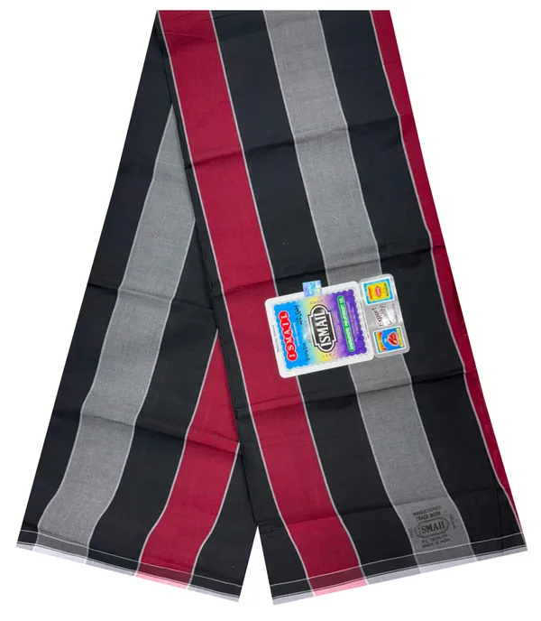 100%_pure_cotton_horizontal_lines_lungi_for_men_2.10_meter