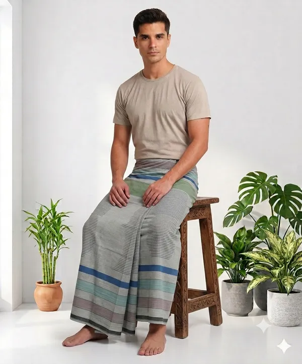 100%_pure_cotton_lungi_for_men_2.10_meter
