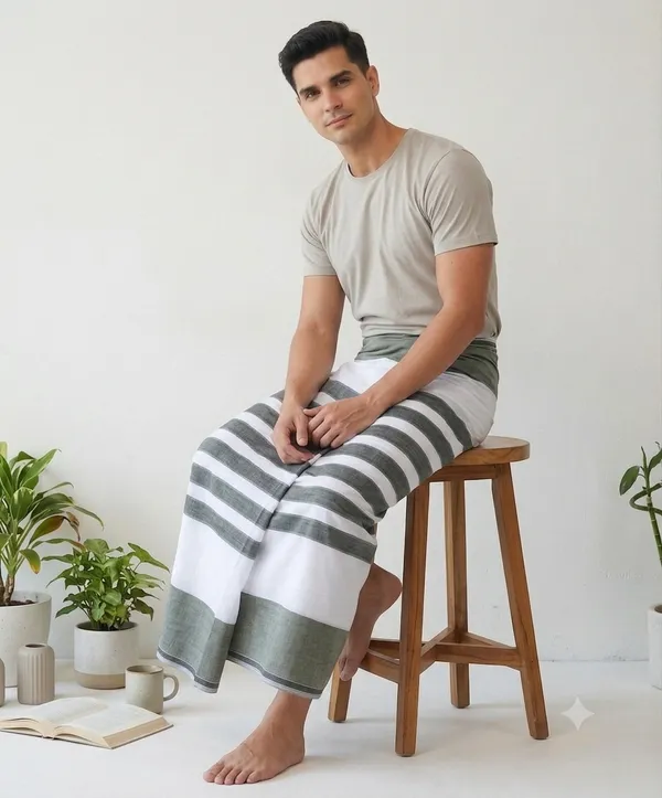 100%_pure_cotton_lungi_for_men_2.10_meter
