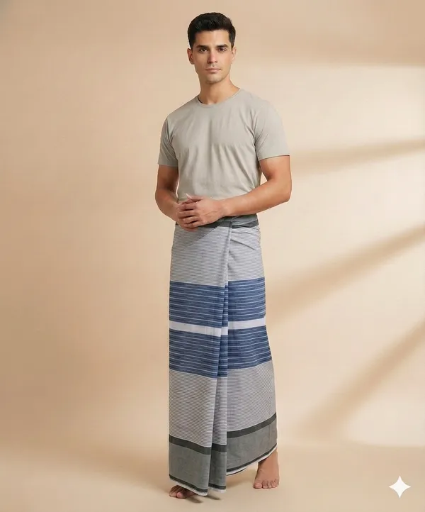 100%_pure_cotton_lungi_for_men_2.10_meter
