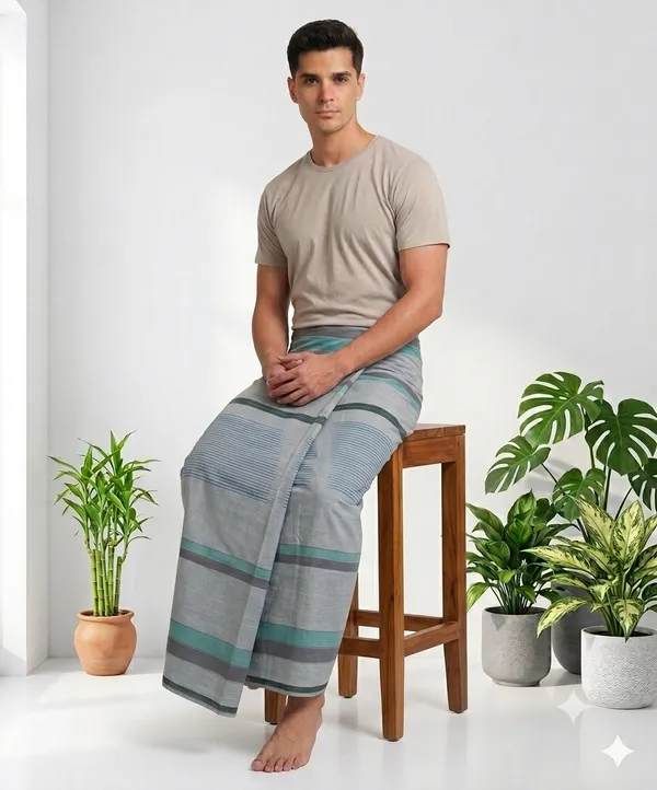 100%_pure_cotton_lungi_for_men_2.10_meter