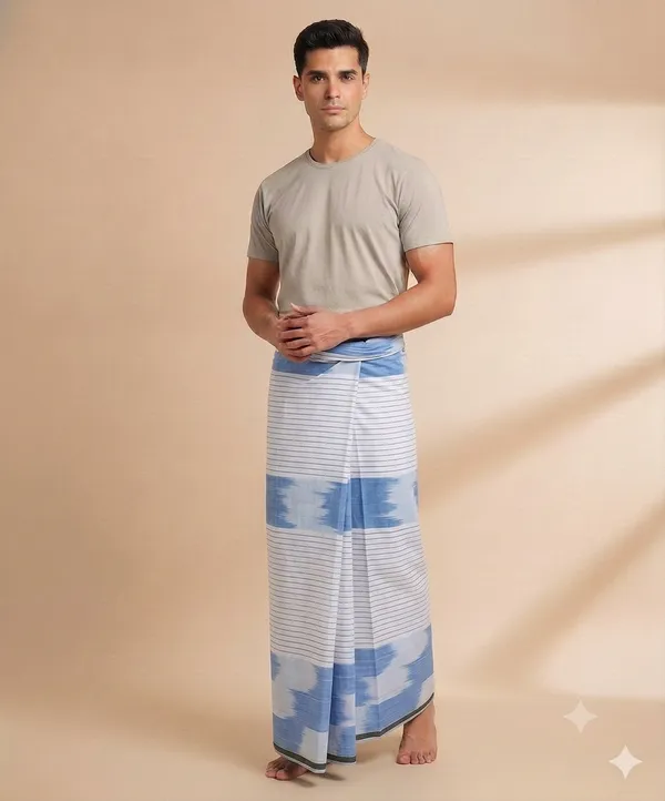 100%_pure_cotton_lungi_for_men_2.10_meter