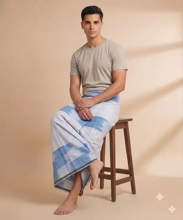 100%_pure_cotton_lungi_for_men_2.10_meter