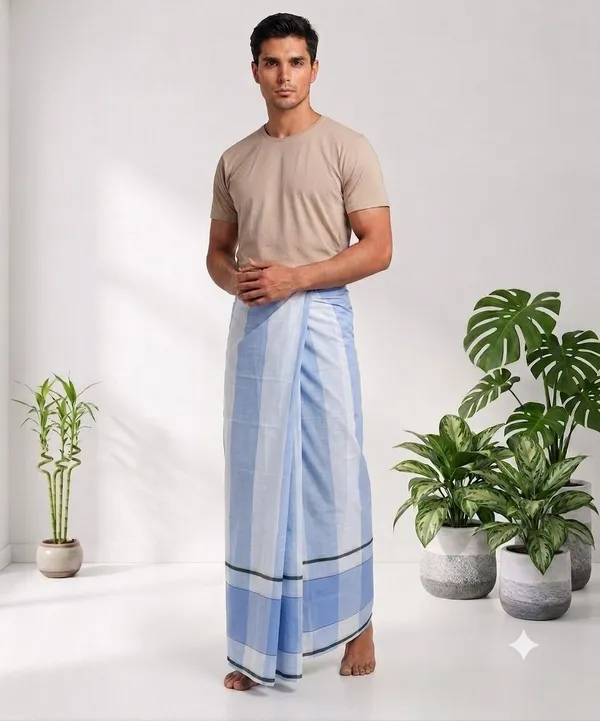 100%_pure_cotton_lungi_for_men_2.10_meter