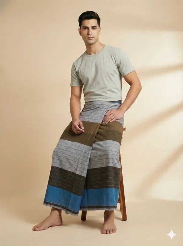 100%_pure_cotton_multicolor_stripes_lungi_for_men