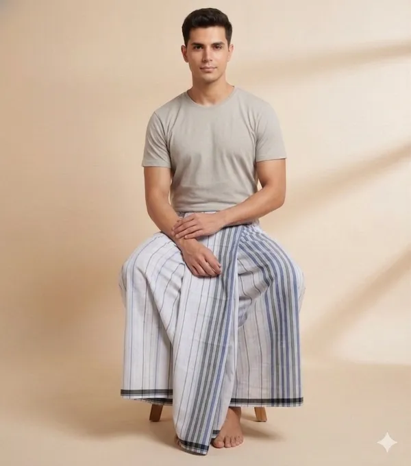 100%_pure_cotton_multicolor_vertical_lines_stripes_lungi_for_men_2.10_meter_and_2.25_meter