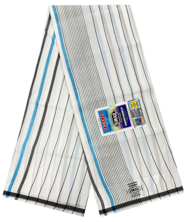 100%_pure_cotton_white_color_vertical_lines_design_lungi_for_men