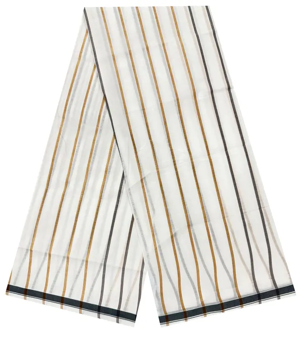 100%_pure_cotton_white_color_vertical_lines_design_lungi_for_men