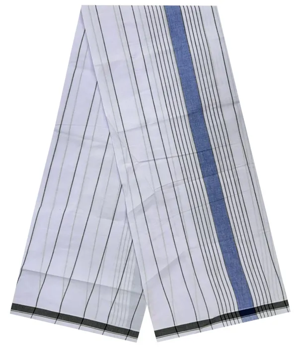100%_pure_cotton_white_stripes_lungi_for_men