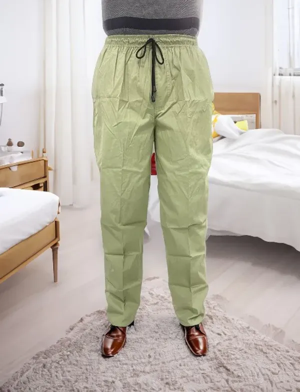 Ismail_Men's_Cotton_Full_Elastic_(Pista_Green_Colour)_Pyjama