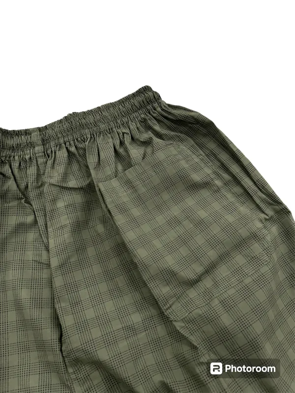 Ismail_Men's_Cotton_Green_Check_Cotton_Pyjama