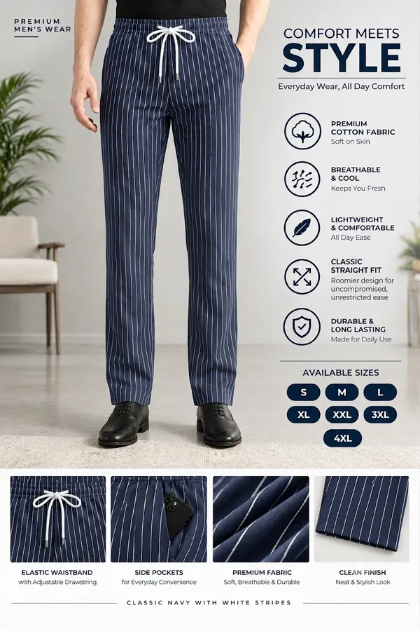 Ismail_Men's_Cotton_Stripes_Pyjama_(Navy_Blue)