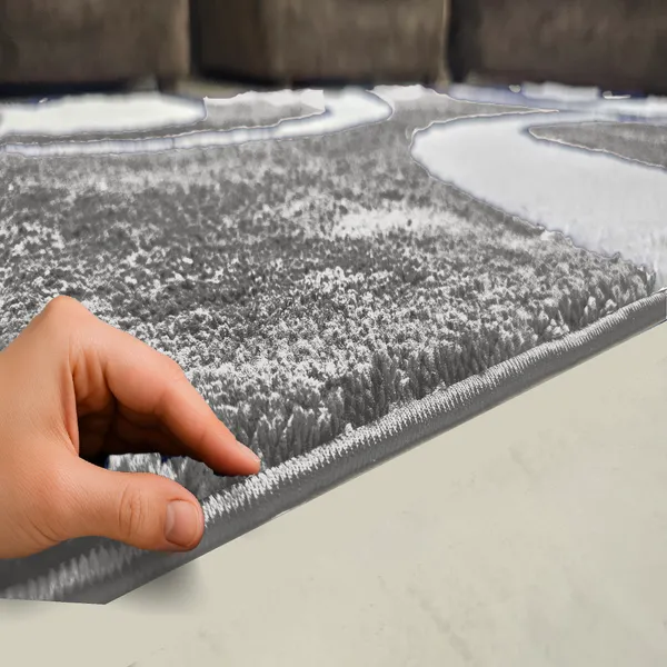 Galaxy_Silver_4x6_Feet_Microfiber_Shaggy_Carpet_?_Soft_&_Plush_Area_Rug