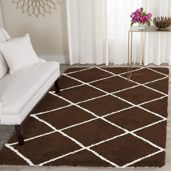 Coffee_4x6_Feet_Microfiber_Shaggy_Carpet_Area_Rug