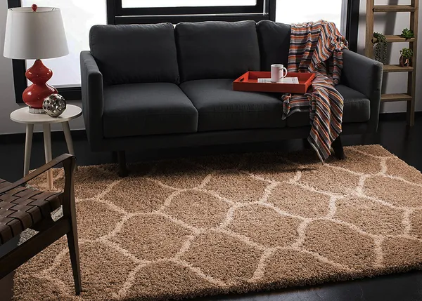 Beige_4x6_Feet_Woolen_Shaggy_Carpet_?_Soft_&_Plush_Area_Rug
