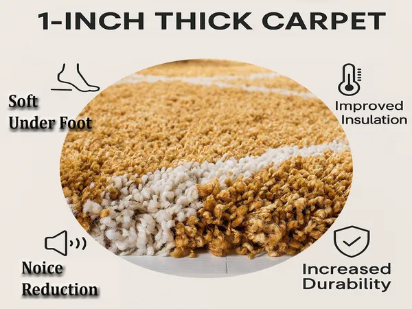 Gold_5x7_Feet_Woolen_Shaggy_Carpet_?_Soft_&_Plush_Area_Rug