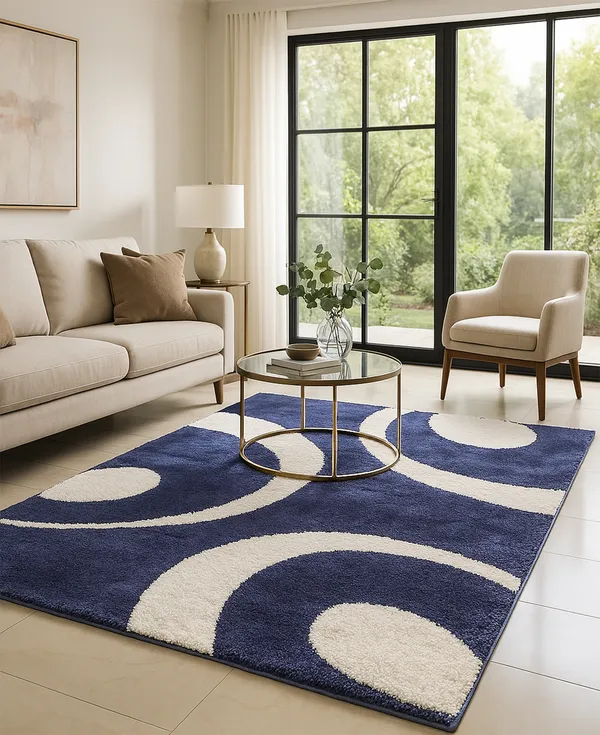 Galaxy_Navy_Blue_4x6_Feet_Microfiber_Shaggy_Carpet_?_Soft_&_Plush_Area_Rug