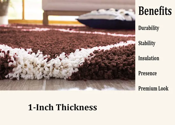 Coffee_6x9_Feet_Microfiber_Shaggy_Carpet_Area_Rug
