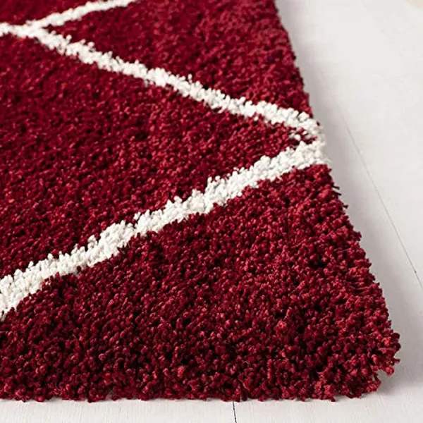 Red_6x9_Feet_Microfiber_Shaggy_Carpet_Area_Rug