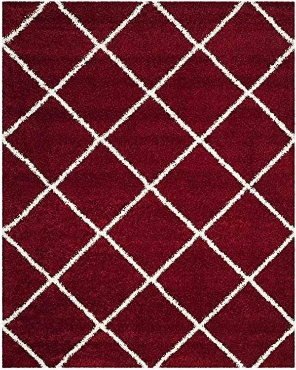 Red_6x9_Feet_Microfiber_Shaggy_Carpet_Area_Rug