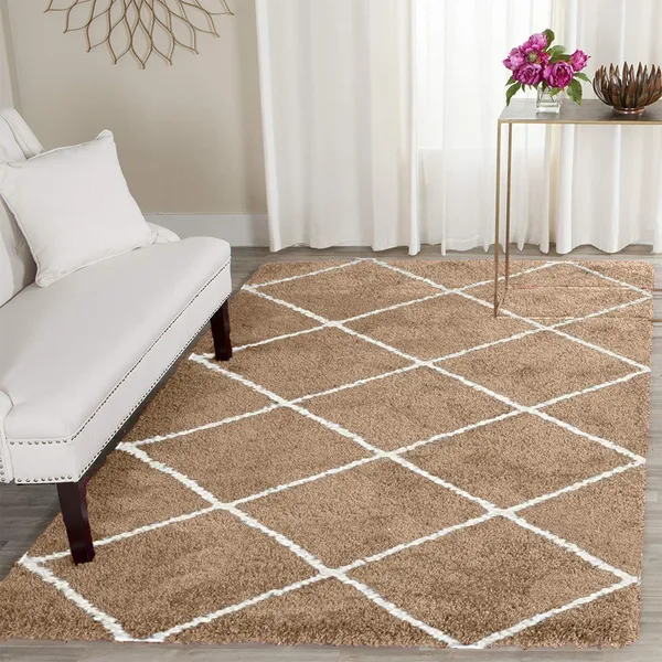 Beige_6x9_Feet_Microfiber_Shaggy_Carpet_Area_Rug