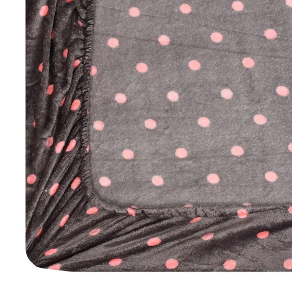 Snowdrop_Brown-Dot_Warm_Fitted_Bedsheet_for_Winter_(Size_72_x_78_x_10)