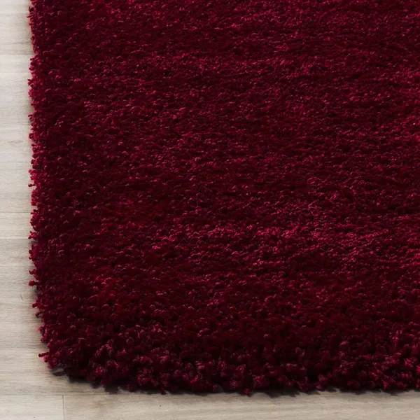 Solid_Red_5x7_Feet_Woolen_Shaggy_Carpet_?_Soft_&_Plush_Area_Rug
