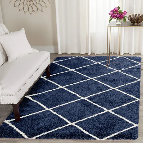 Navy_Blue_6x9_Feet_Microfiber_Shaggy_Carpet_Area_Rug