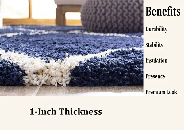 Navy_Blue_5x7_Feet_Microfiber_Shaggy_Carpet_Area_Rug