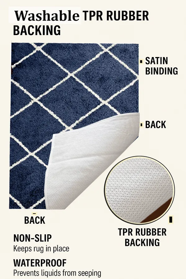 Navy_Blue_3x5_Feet_Microfiber_Shaggy_Carpet_Area_Rug