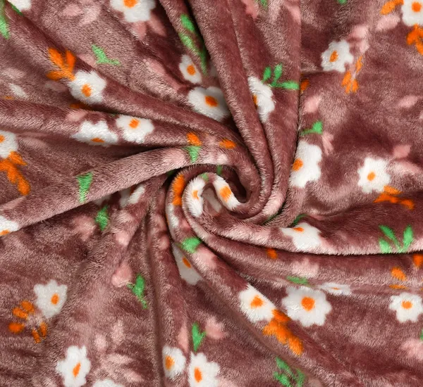 Snowdrop_Brown-Flower_Warm_Fitted_Bedsheet_for_Winter_(Size_72_x_78_x_10)