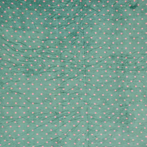 Snowdrop_LightGreen-Dot_Warm_Fitted_Bedsheet_for_Winter_(Size_72_x_78_x_10)