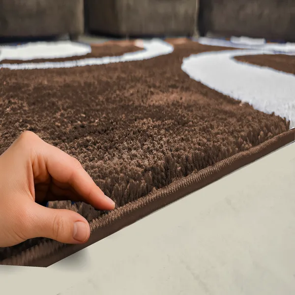 Galaxy_Coffee_4x6_Feet_Microfiber_Shaggy_Carpet_?_Soft_&_Plush_Area_Rug