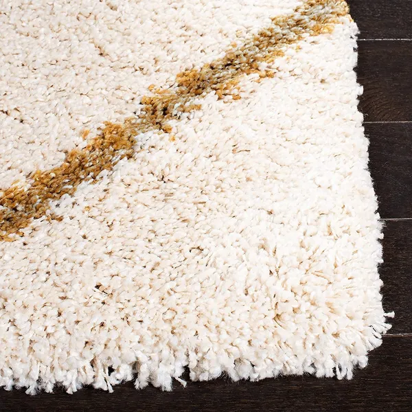 Ivory_5x7_Feet_Microfiber_Shaggy_Carpet_Area_Rug