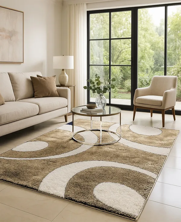 Galaxy_Beige_3x5_Feet_Microfiber_Shaggy_Carpet_?_Soft_&_Plush_Area_Rug