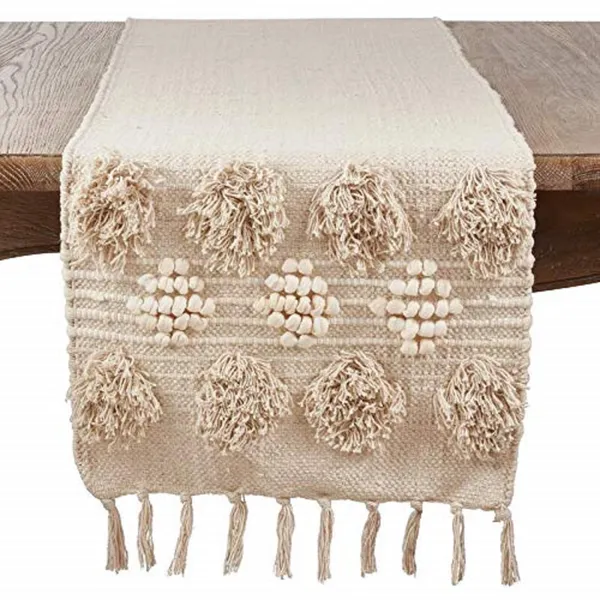 Hand-Made_Organic_Ivory_Cotton_Multipurpose_Table_Runner_&_Dining_Table_Linen