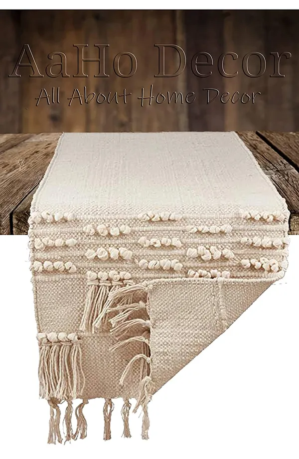 Hand-Made_Organic_Beige_Cotton_Multipurpose_Table_Runner_&_Dining_Table_Linen